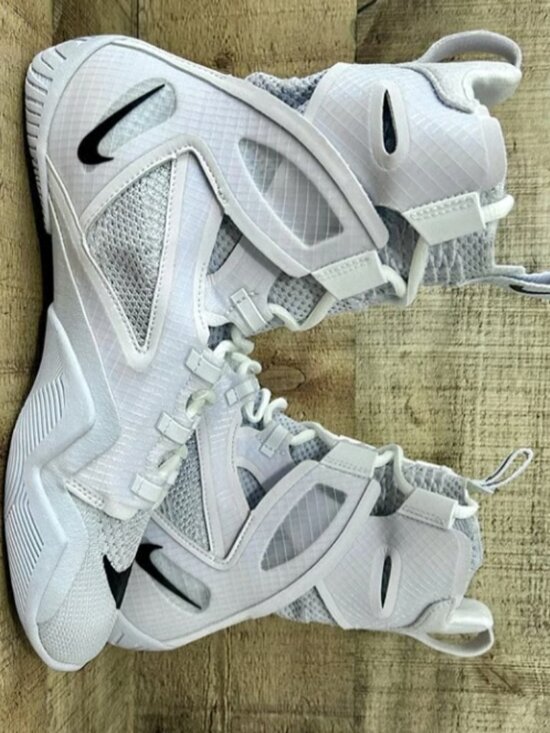 Nike HyperKO 2 Boxing Shoes Men’s Size 11 White/Black/Grey CI2953-100 NEW main image 8